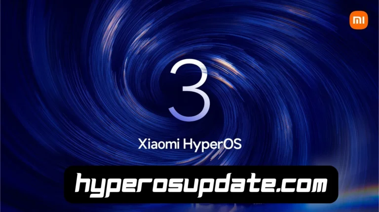 HyperOS 3 Update Rollout Plan